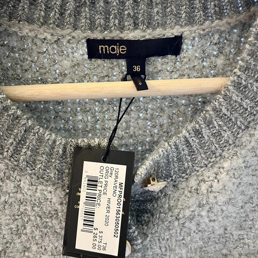 Maje Sweater Dress -perfect gift winter and fall. Brand new. - Picture 2 of 6